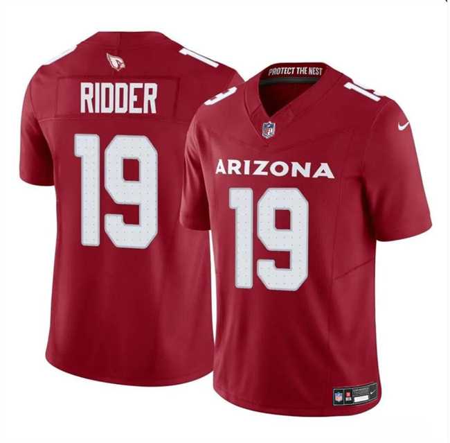 Men & Women & Youth Arizona Cardinals #19 Desmond Ridder Red 2024 F.U.S.E. Vapor Untouchable Limited Stitched Jersey